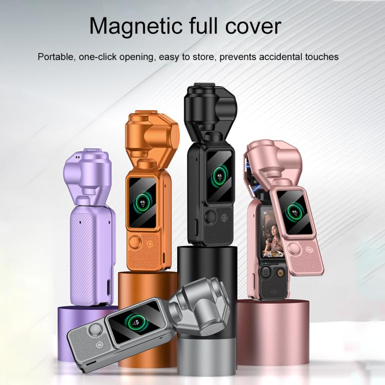 Cubierta magnética completa para gimbal GKK con correa, For DJI OSMO Pocket 3