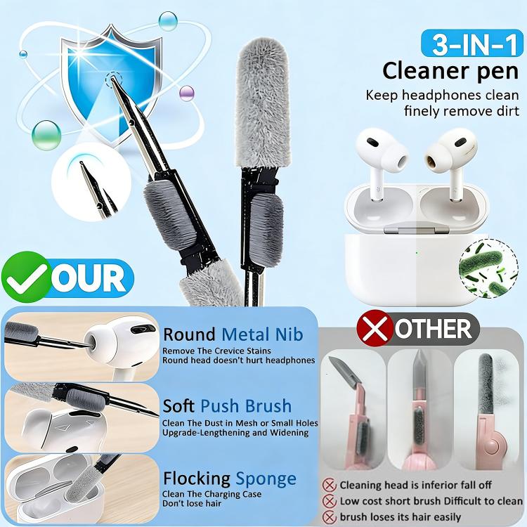 Kit de 4 pares de almohadillas de silicona de repuesto para auriculares XDcase, tamaños XS/S/M/L, 4 Pairs