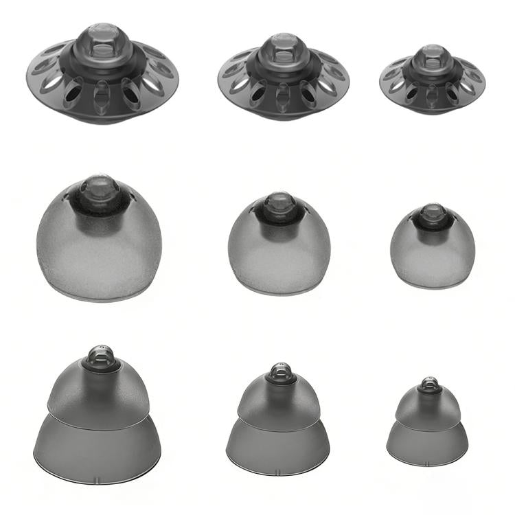 Kit de 10 almohadillas de silicona de repuesto XDcase para audífonos Phonak, S, M, L