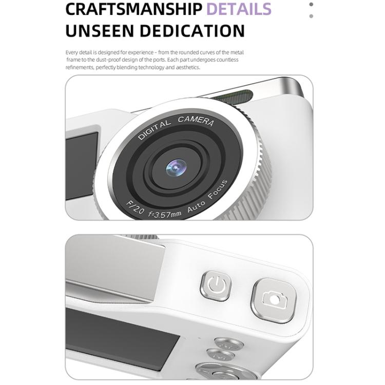 Grabadora de vídeo HD 4K de doble pantalla KX20 para niños