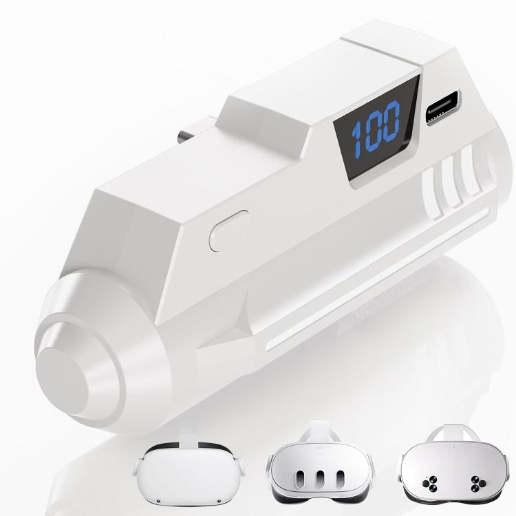 Accesorio para auriculares de realidad virtual: Power Bank WG30 de 5000 mAh, A8 For Meta Quest 2 / 3 / 3S, A13 For Meta Quest 2 / 3 / 3S, A9 For Meta Quest 2 / 3 / 3S, A8 For Meta Quest 2, A7 For Meta Quest 2