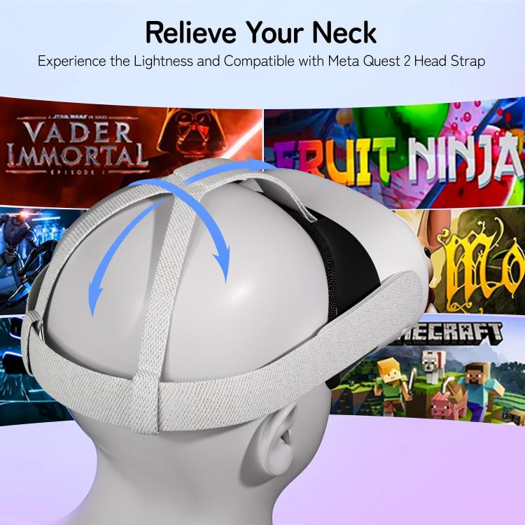 Correa ajustable para la cabeza WG37, accesorio para auriculares de realidad virtual, For Meta Quest 3 / 3S
