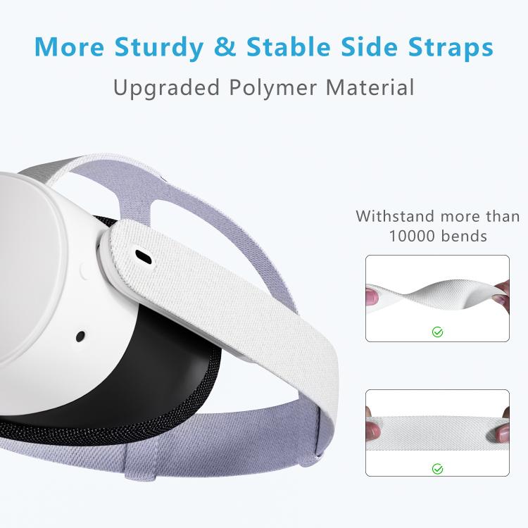 Correa ajustable para la cabeza WG37, accesorio para auriculares de realidad virtual, For Meta Quest 3 / 3S
