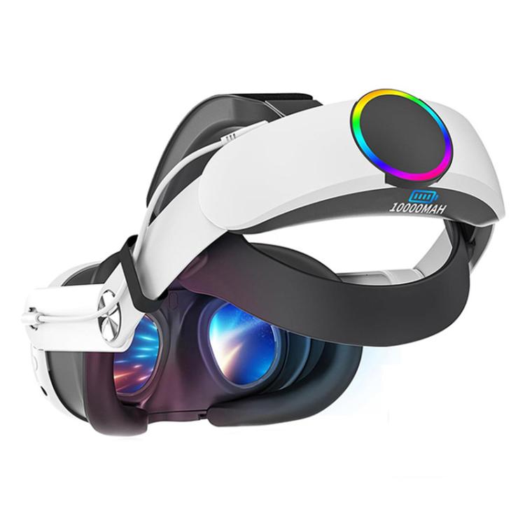 Correa para la cabeza VR WG38 con batería de 1000 mAh, RGB Ver. For Meta Quest 3 / 3S, Magnetic Ver. For Meta Quest 3 / 3S, RGB Ver. For Meta Quest 2, For Meta Quest 2
