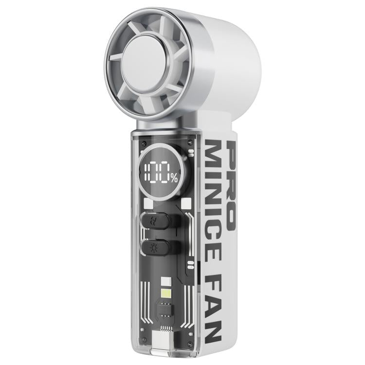 Ventilador portátil mini de alta velocidad con turbina eólica concentrada K824