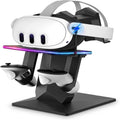 Soporte para pantalla de realidad virtual con iluminación RGB WG67, For Meta Quest 2 / 3 / 3S