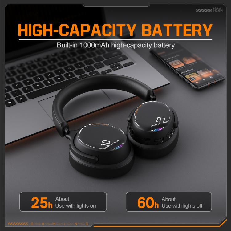 Auriculares para juegos de eSports con cable, Bluetooth 2.4G y triple modo ONIKUMA GT886, GT886