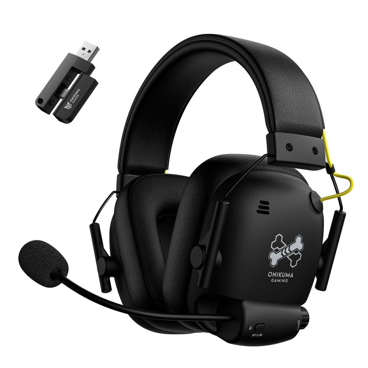 Auriculares para juegos ONIKUMA GT888 con Bluetooth 2.4G de cuatro modos (con cable/inalámbricos), GT888