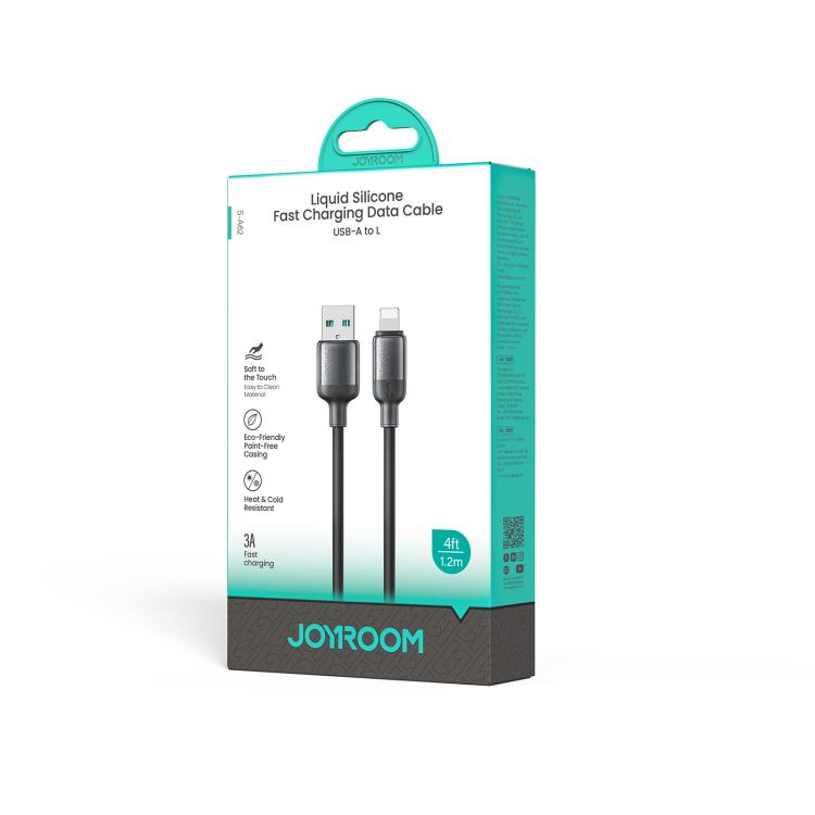 Cable de datos de carga rápida USB-A a 8 pines JOYROOM S-A62 Lively Series 3A, longitud: 1,2 m, USB-A to 8 Pin