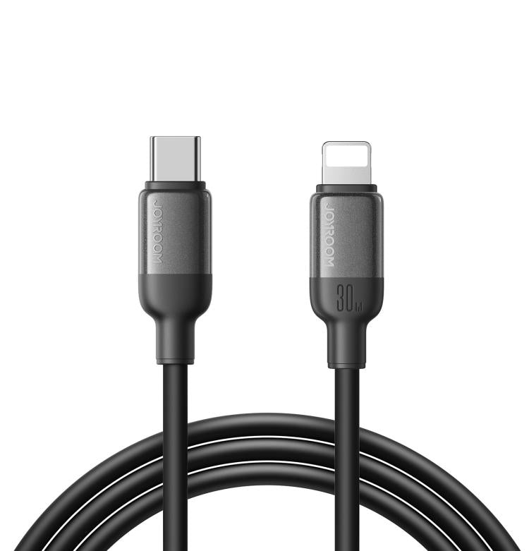 Cable de datos de carga rápida USB-C/Tipo-C a 8 pines JOYROOM S-A62 Lively Series de 30 W, longitud: 1,2 m, USB-C / Type-C to 8 Pin