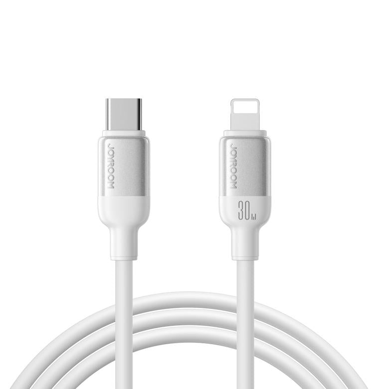 Cable de datos de carga rápida USB-C/Tipo-C a 8 pines JOYROOM S-A62 Lively Series de 30 W, longitud: 1,2 m, USB-C / Type-C to 8 Pin