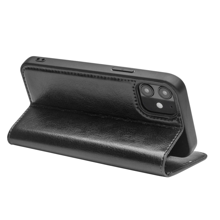QIALINO Estuche de cuero con tapa horizontal con soporte y ranuras para tarjetas y billetera, For iPhone 12 mini, For iPhone 12 / 12 Pro, For iPhone 12 Pro Max