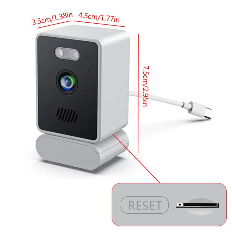 Cámara de vigilancia inteligente inalámbrica WiFi para ventanas, 2.4GHz, 5.0GHz