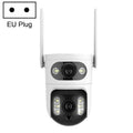 Cámara de vigilancia WiFi inteligente V380 de 2 MP HD con enlace de bola de pistola, EU Plug, US Plug