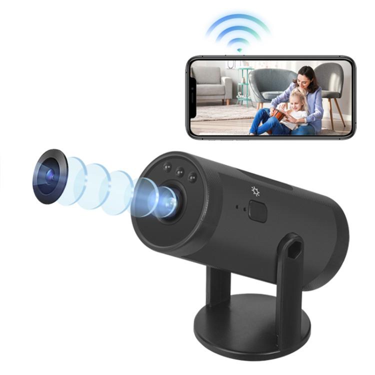 Cámara de vigilancia inalámbrica WiFi M10 de 0,3 MP para mascotas y niños en el hogar, con base de lámpara E27.