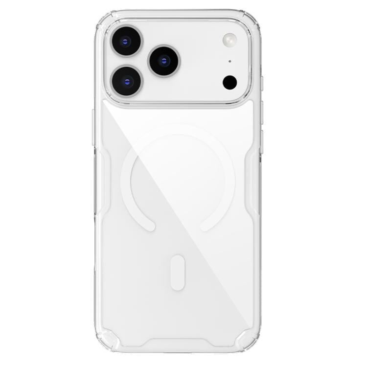 Funda para teléfono NILLKIN Ultra Transparente MagSafe de PC + TPU, For iPhone 17 Pro Max, For iPhone 17 Pro, For iPhone 17, For iPhone Air