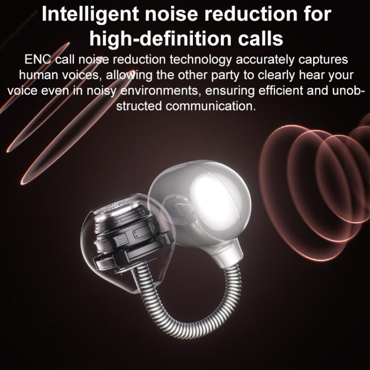 Auriculares Bluetooth D MOOSTER D96 OWS con diseño de clip de resorte ENC