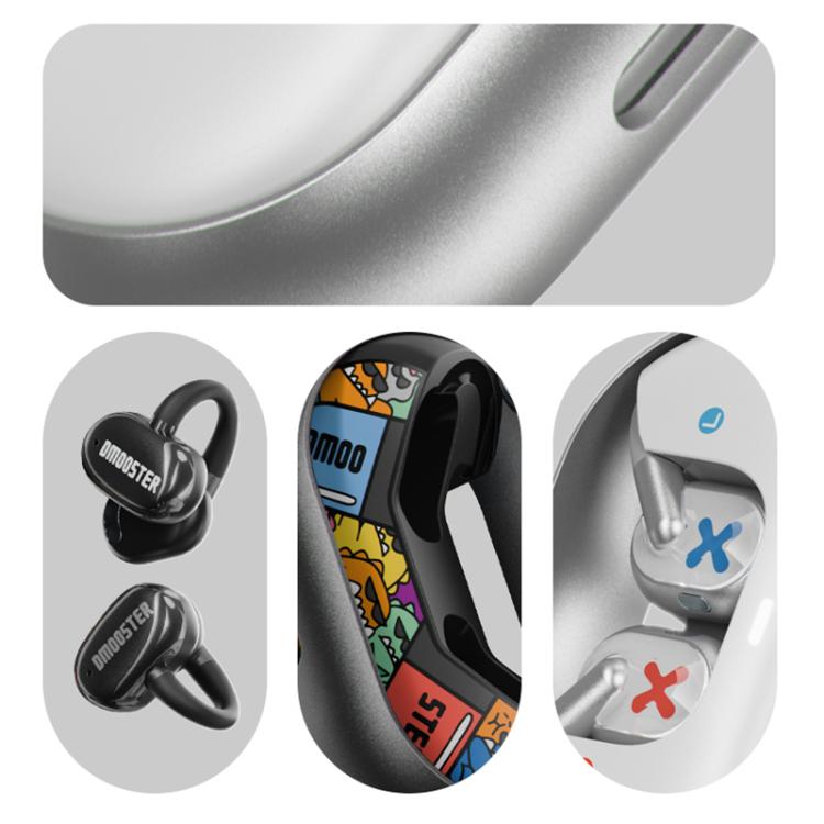 Auriculares inalámbricos Bluetooth con clip para la oreja D MOOSTER D93 con traducción mediante IA