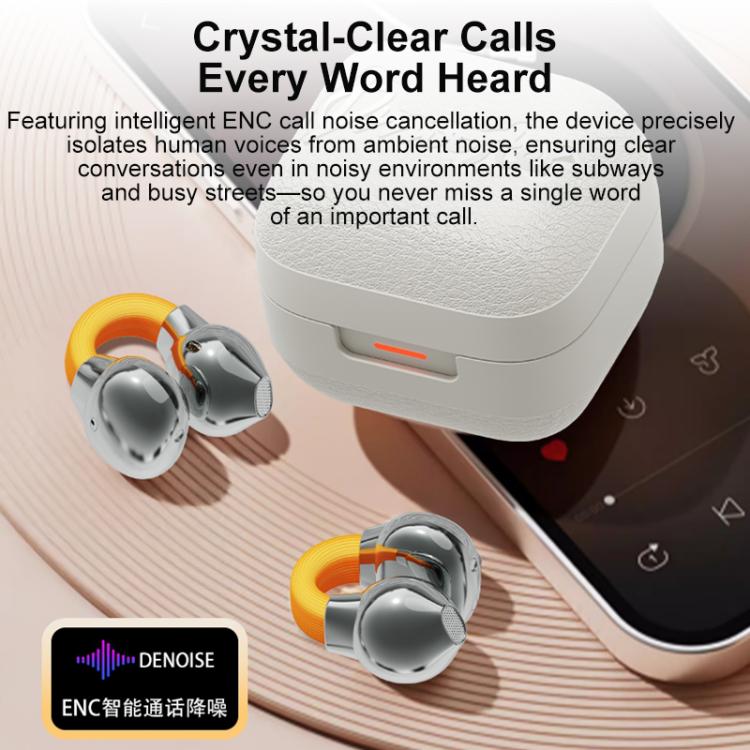 Auriculares inalámbricos Bluetooth inteligentes con IA D MOOSTER D89 con clip