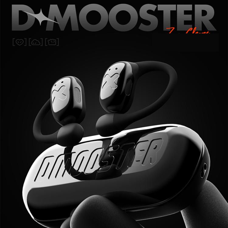 Auriculares inalámbricos Bluetooth D MOOSTER D55 Pro OWS con cancelación de ruido ENC, montados en la oreja.