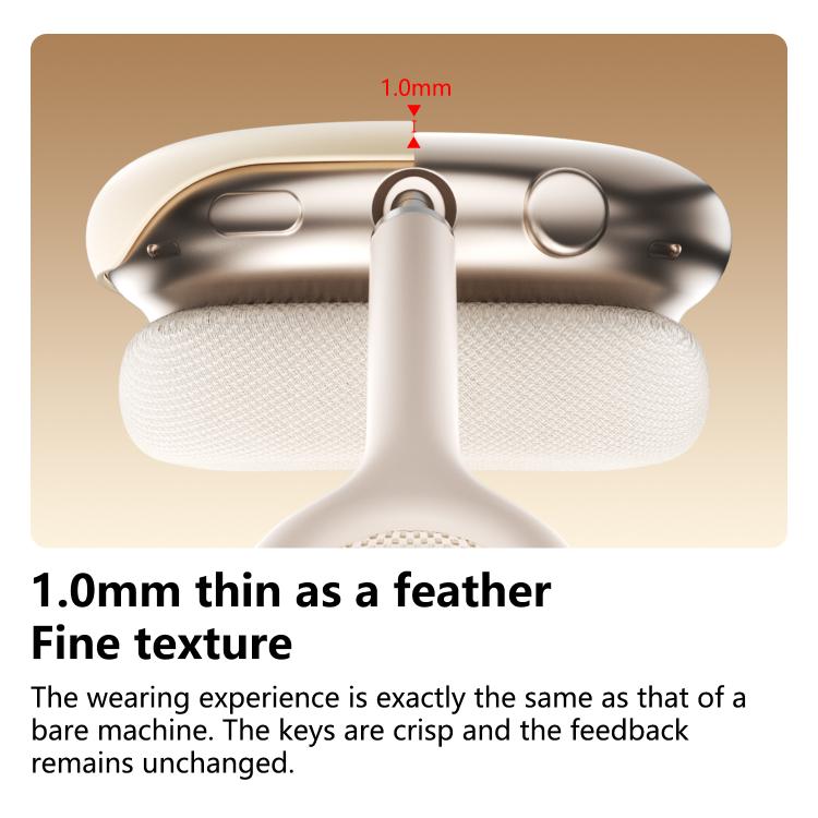 Estuche protector de PC para auriculares ABEEL de color puro, For Apple AirPods Max 2 / Max