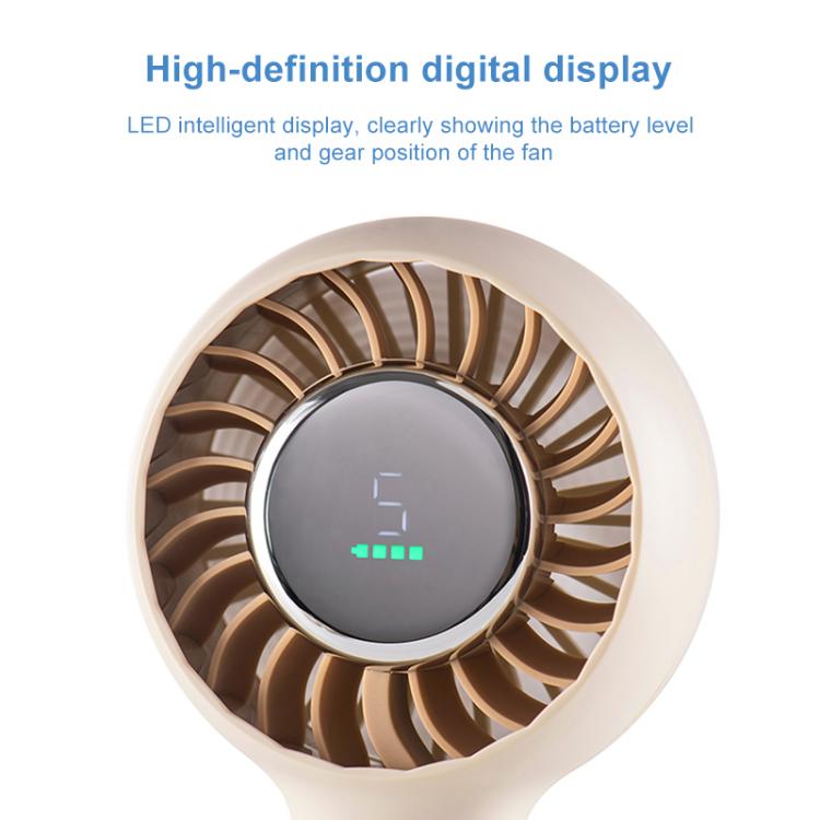 Ventilador portátil de mano H11 con pantalla digital