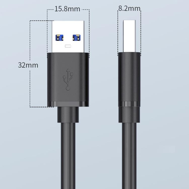 Cable de datos bidireccional USB 3.0 macho a macho para carcasa de disco duro externo WG135, 0.3m, 0.5m, 1m, 1.5m, 2m, 3m, 5m