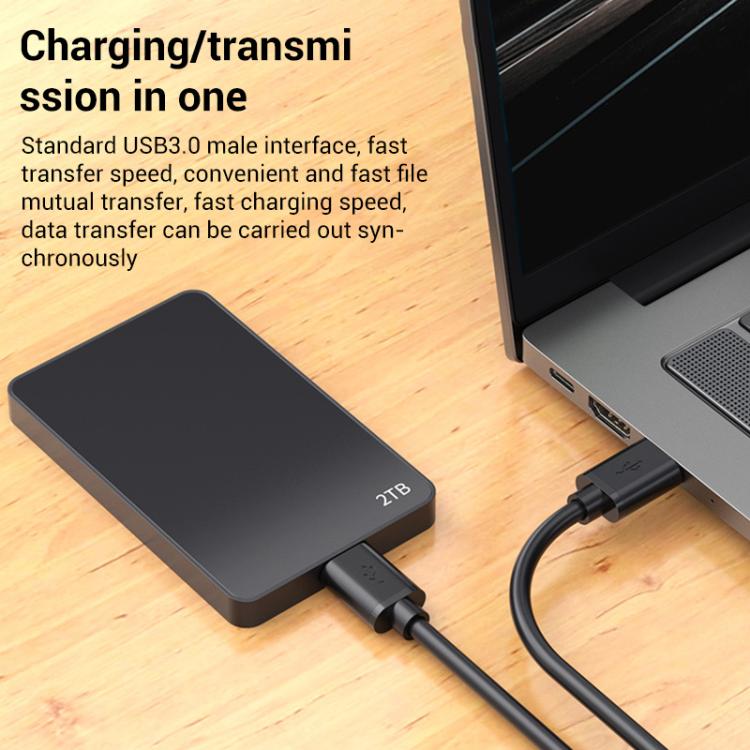 Cable de datos bidireccional USB 3.0 macho a macho para carcasa de disco duro externo WG135, 0.3m, 0.5m, 1m, 1.5m, 2m, 3m, 5m
