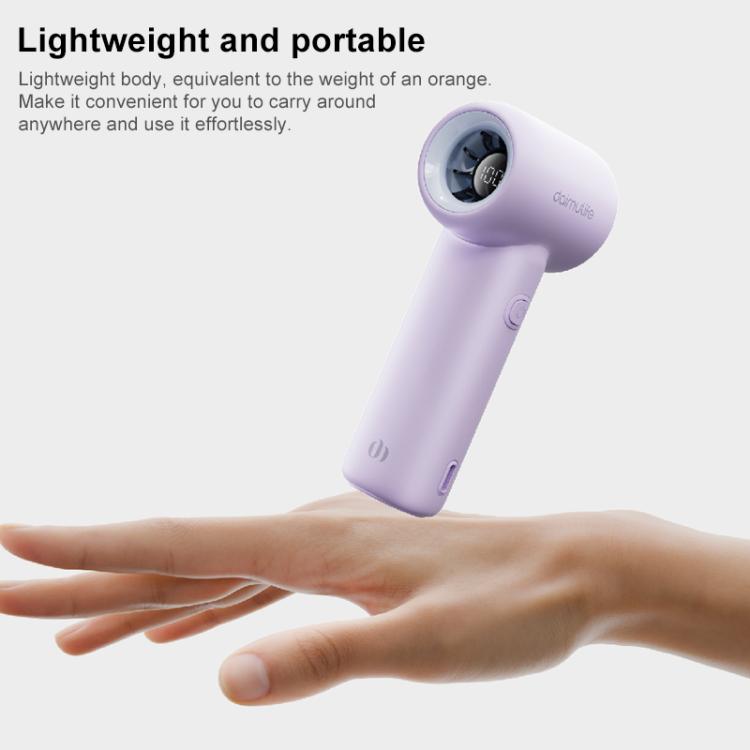 Mini ventilador portátil silencioso de alta velocidad L03 con pantalla digital