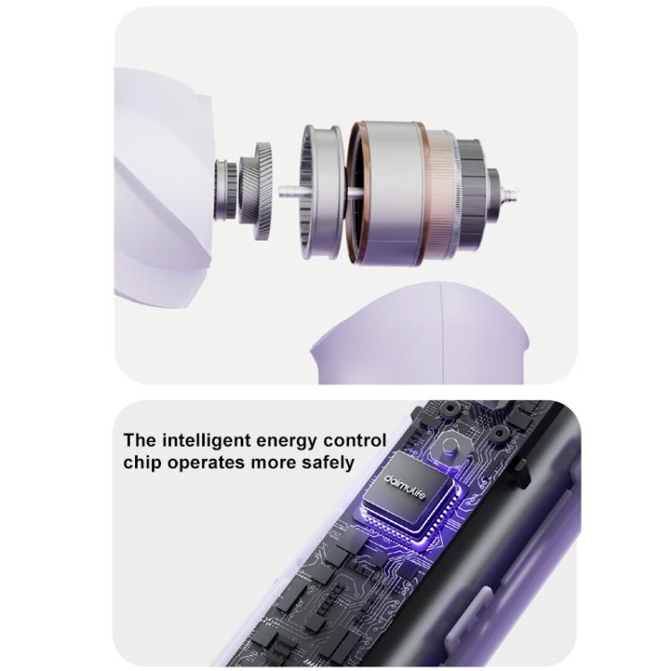 Mini ventilador portátil silencioso de alta velocidad L03 con pantalla digital