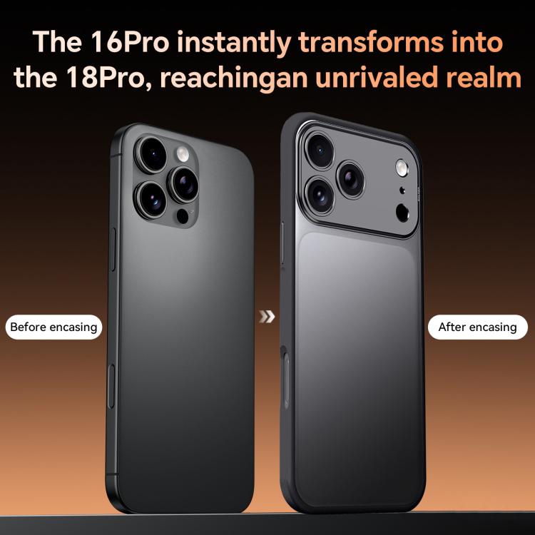 SULADA se transforma en una funda para teléfono 17 Pro semitransparente mate a prueba de golpes., For iPhone 17 Pro Max, For iPhone 17 Pro, For iPhone 16 Pro, For iPhone 16 Pro Max
