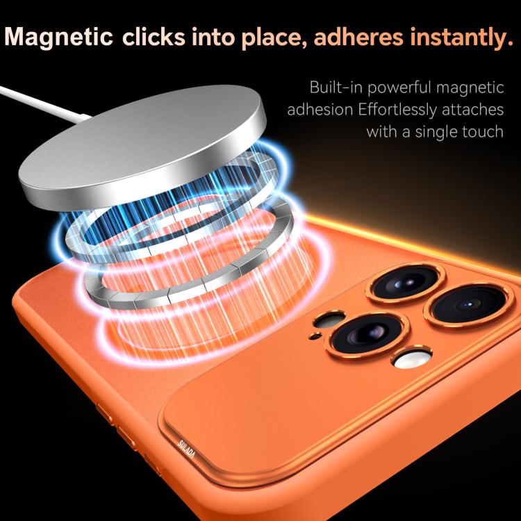 Funda magnética semitransparente mate para teléfono SULADA que se transforma en 17 Pro, For iPhone 17 Pro Max, For iPhone 17 Pro, For iPhone 16 Pro Max, For iPhone 16 Pro