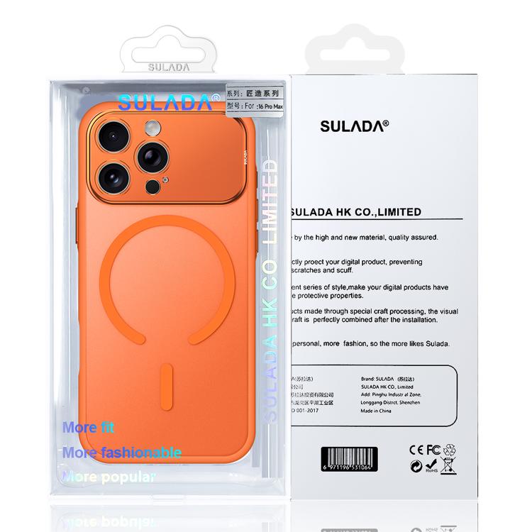 Funda magnética semitransparente mate para teléfono SULADA que se transforma en 17 Pro, For iPhone 17 Pro Max, For iPhone 17 Pro, For iPhone 16 Pro Max, For iPhone 16 Pro