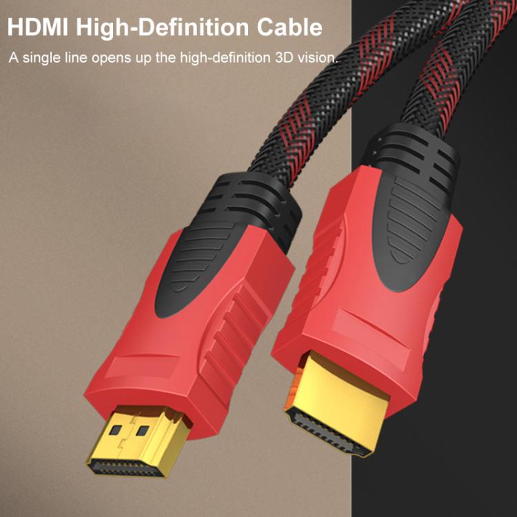 Cable de conexión HDMI 1.4 1080P para monitores de vídeo de ordenador y TV HD, 1.5m, 3m, 5m, 10m, 15m, 20m, 25m