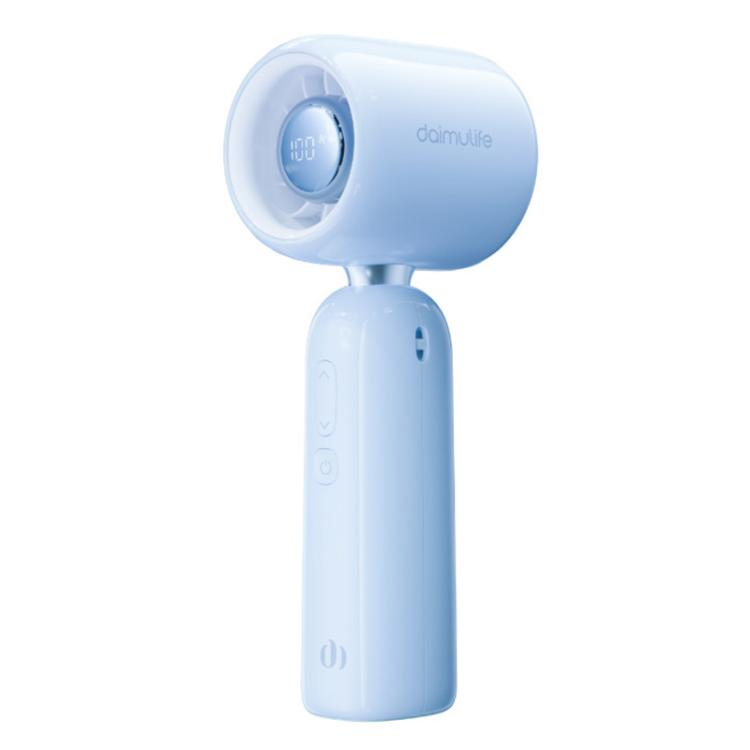Ventilador de mano silencioso de alta velocidad M03 Plus con pantalla digital.