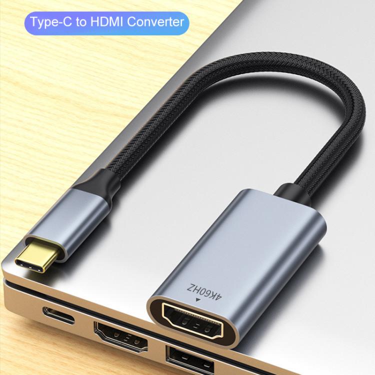 Cable adaptador USB-C / Tipo-C a HDMI para duplicación de pantalla HD, 4K 30Hz, 4K 60Hz, 8K 60Hz