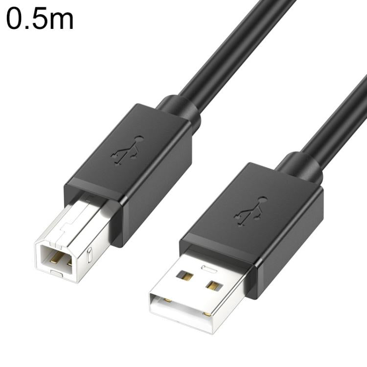 Cable USB 2.0 de alta velocidad de USB-A a USB-B para impresoras, escáneres, impresoras de escritorio y dispositivos digitales., 0.5m, 1m, 1.5m, 2m, 3m, 5m, 8m, 10m