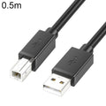Cable USB 2.0 de alta velocidad de USB-A a USB-B para impresoras, escáneres, impresoras de escritorio y dispositivos digitales., 0.5m, 1m, 1.5m, 2m, 3m, 5m, 8m, 10m