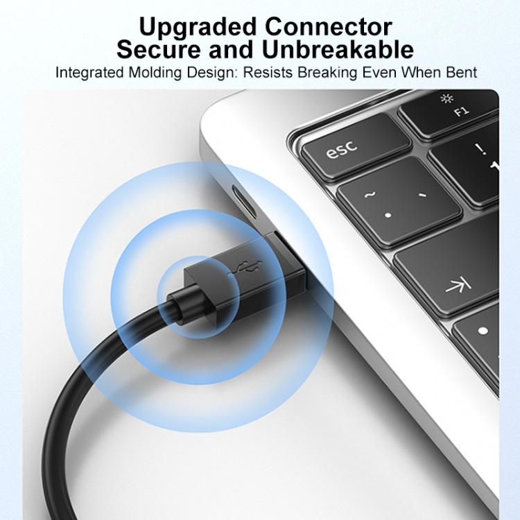 Cable USB 2.0 de alta velocidad de USB-A a USB-B para impresoras, escáneres, impresoras de escritorio y dispositivos digitales., 0.5m, 1m, 1.5m, 2m, 3m, 5m, 8m, 10m