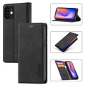 LC.IMEEKE Estuche de cuero de PU + TPU mate a prueba de golpes con tapa horizontal ultrafina de magnetismo fuerte con soporte y ranuras para tarjetas y billetera, For iPhone 12 mini, For iPhone 12 / 12 Pro, For iPhone 12 Pro Max, For iPhone 12 Pro     ...