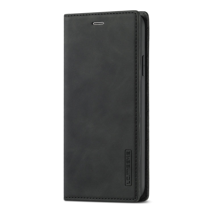 LC.IMEEKE Estuche de cuero de PU + TPU mate a prueba de golpes con tapa horizontal ultrafina de magnetismo fuerte con soporte y ranuras para tarjetas y billetera, For iPhone 11, For iPhone 11 Pro, For iPhone 11 Pro Max                                  ...