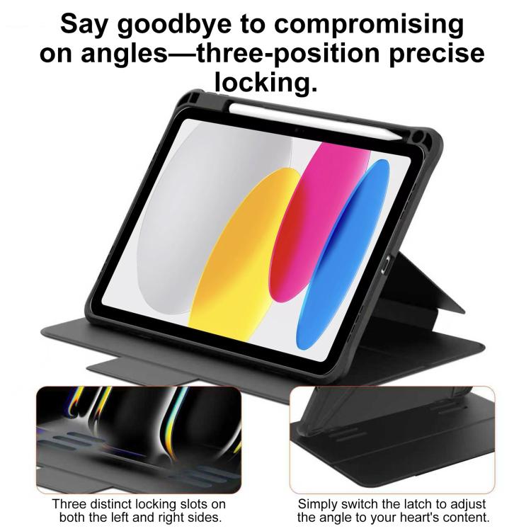 Funda para tablet de piel vegana Mutural Plain Series, For iPad 2025 / 2022, For iPad Air 11 2026 / 2025 / 2024