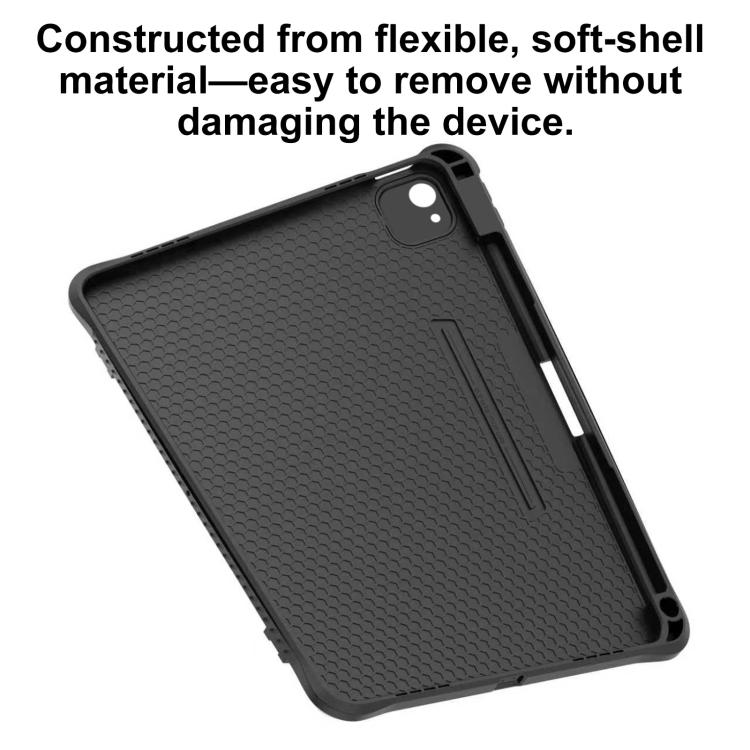 Funda para tablet de piel vegana Mutural Plain Series, For iPad 2025 / 2022, For iPad Air 11 2026 / 2025 / 2024