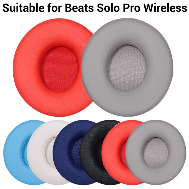 XDcase 1 par de almohadillas de repuesto de cuero proteico para auriculares con herramienta de palanca, For Beats Solo Pro Wireless
