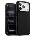Funda magnética de piel auténtica con textura de lichi y botón de IA de melkco, For iPhone 17 Pro Max, For iPhone 17 Pro, For iPhone 17, For iPhone Air