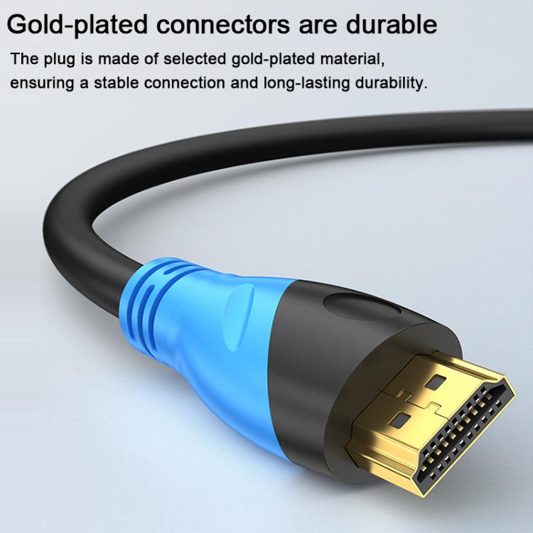 Cable HDMI WG143 versión 2.0 para conexión de datos de TV 4K/60Hz, 0.5m, 1m, 1.5m, 2m, 3m, 5m, 10m, 12m, 15m, 20m