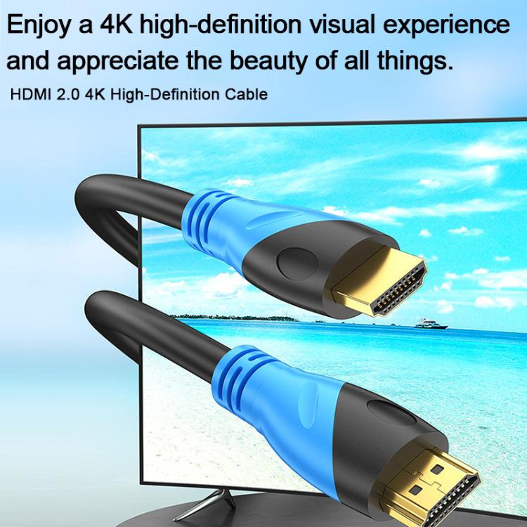 Cable HDMI WG143 versión 2.0 para conexión de datos de TV 4K/60Hz, 0.5m, 1m, 1.5m, 2m, 3m, 5m, 10m, 12m, 15m, 20m