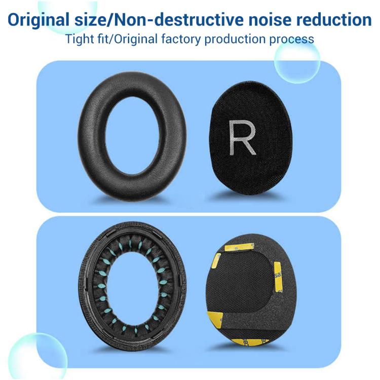 XDcase 1 par de almohadillas de repuesto de cuero proteico para auriculares con herramienta de apertura., For Bose 700 / NC700