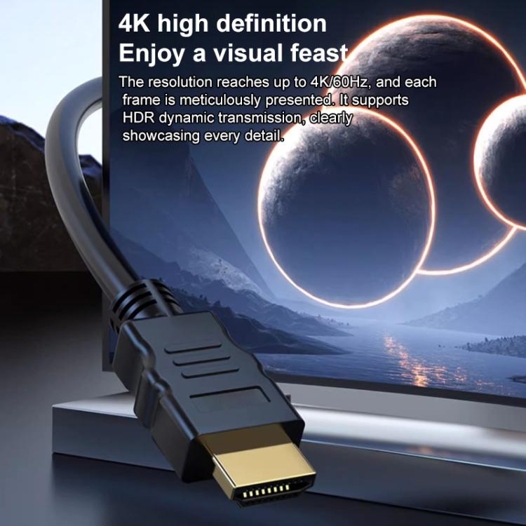 Cable de vídeo HDMI 1.4 1080P HD con conexión chapada en oro para monitor de PC y decodificador., 1m, 1.5m, 3m, 5m, 10m, 15m, 20m, 25m, 30m