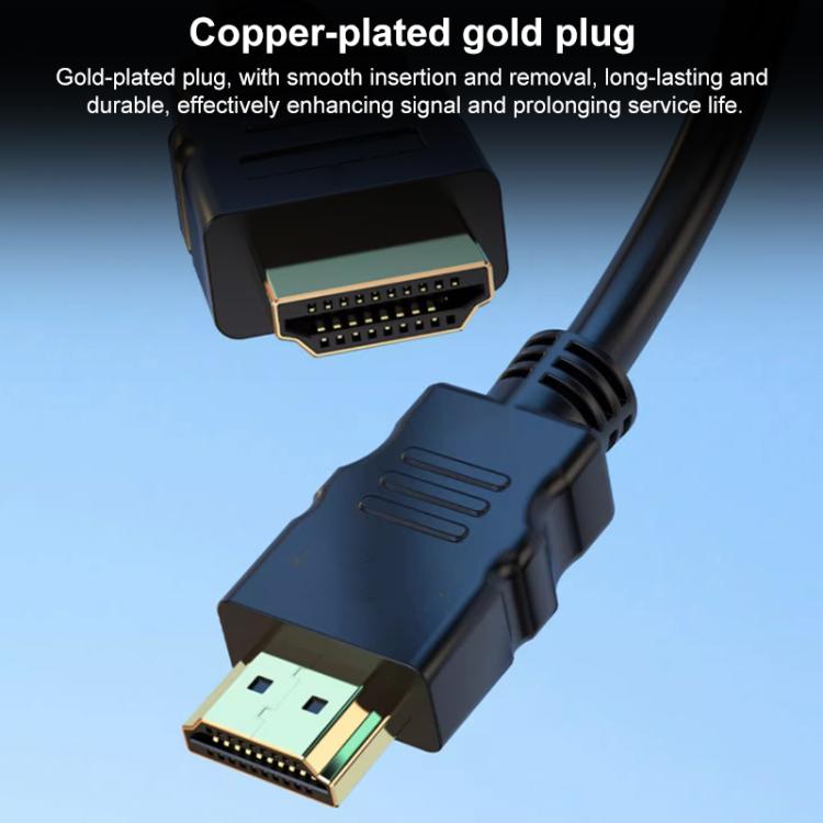 Cable de vídeo HDMI 1.4 1080P HD con conexión chapada en oro para monitor de PC y decodificador., 1m, 1.5m, 3m, 5m, 10m, 15m, 20m, 25m, 30m